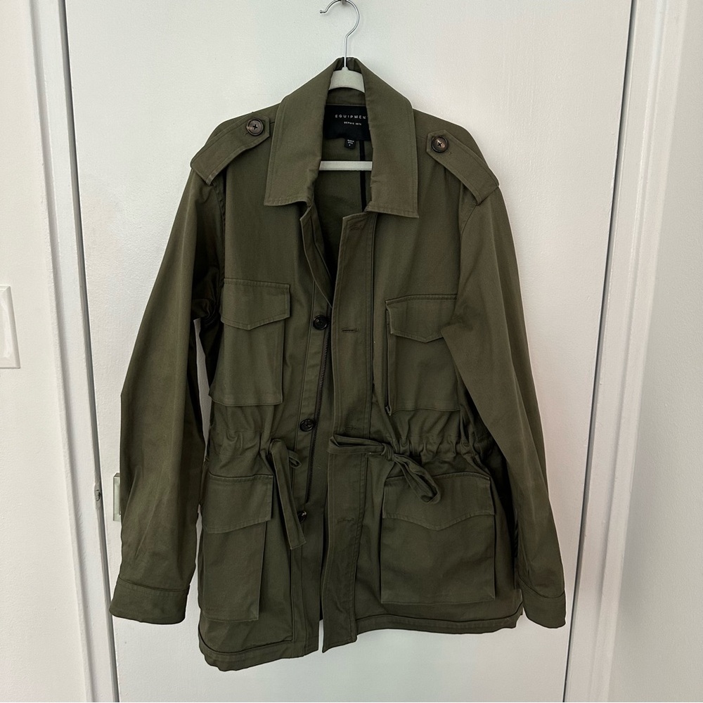 Equipment Army Green Jacket
